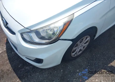 2013 Hyundai Accent Gls z USA, uszkodzony, nr VIN KMHCT4AE3DU527644